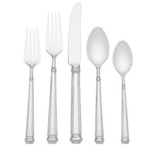 Kate Spade Abington Square Stainless Steel Flatware Cutlery set nwt